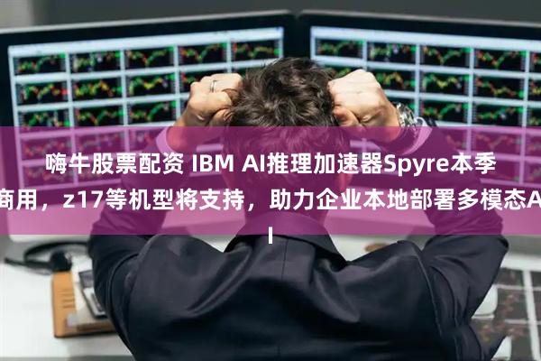 嗨牛股票配资 IBM AI推理加速器Spyre本季商用，z17等机型将支持，助力企业本地部署多模态AI